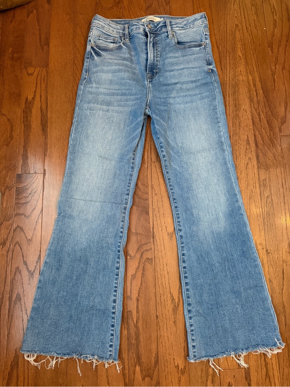 Hidden Light Blue Flared Women's Jeans